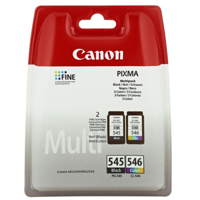 PACK CANON PG-545/CL-546 PACK CANON PG-545/CL-546